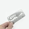 Cross-border new in-stock fishhook cards, multi-functional fishhooks, fishhook model plates, etched fishhooks can be processed according to samples Specification image
